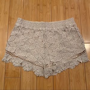 Crochet Shorts